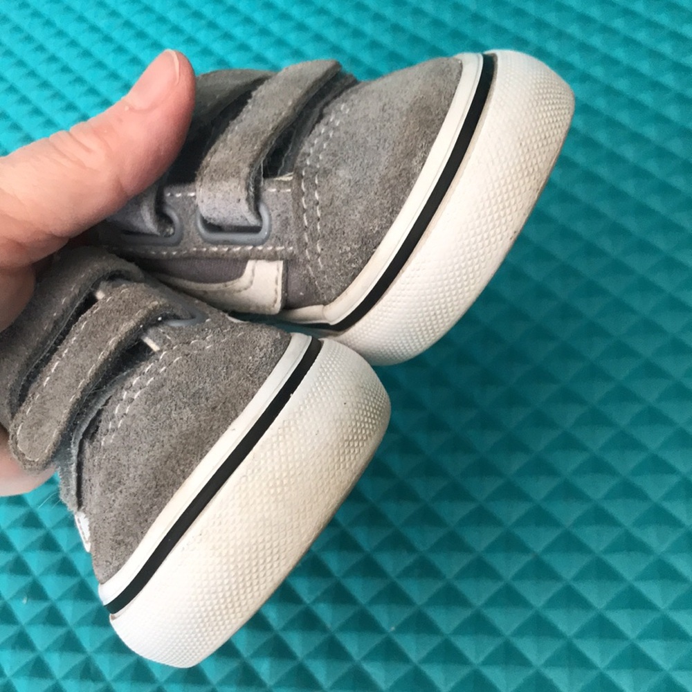 VANS Old Skool Baby Boy Doble Strap Suede Upper Shoes | 5 - Picture 5 of 11